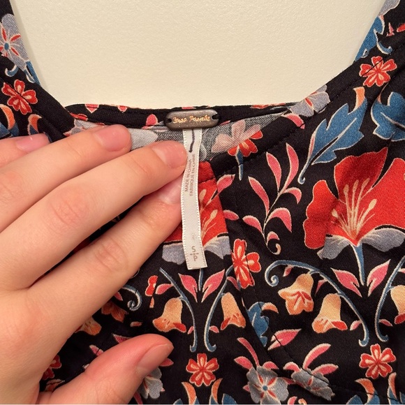 FREE PEOPLE Sasha Mini Dress Floral - Picture 8 of 15